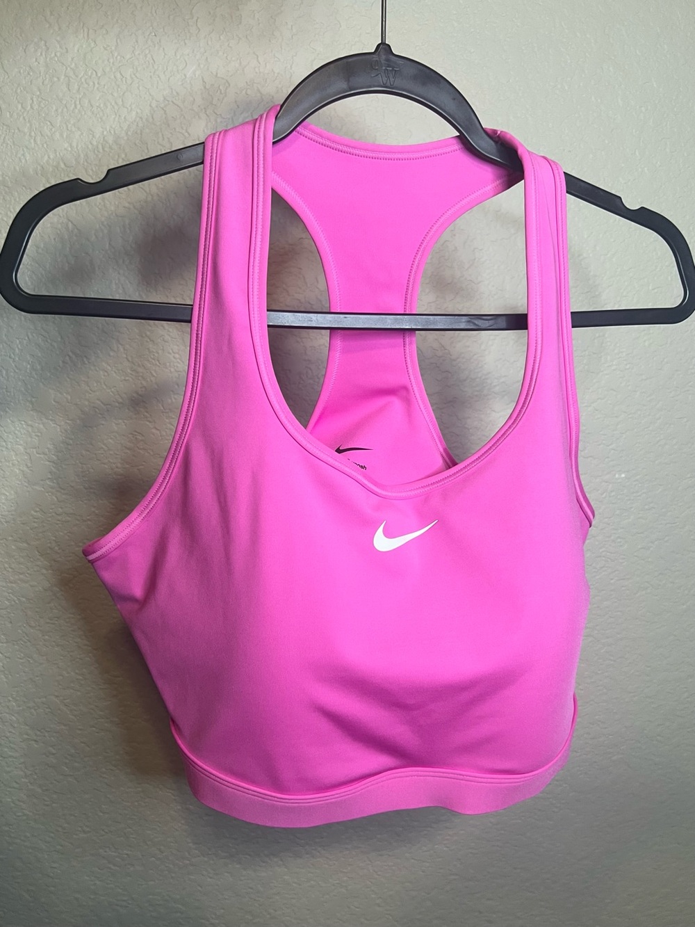 Nike Hot Pink Racerback Sports Bra - New